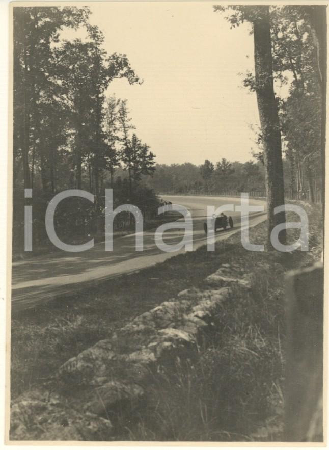 Fotografia d epoca originale 1925 ca AUTOMOBILISMO Circuito di MONZA  Una gara Foto 8x11 cm 4 1