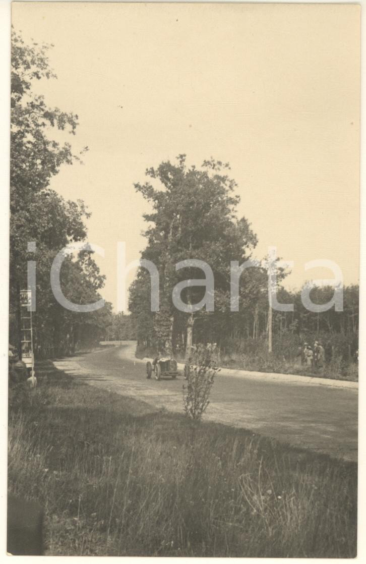 Fotografia d epoca originale 1925 ca AUTOMOBILISMO Circuito di MONZA  Una gara Foto 9x14 cm 8 1