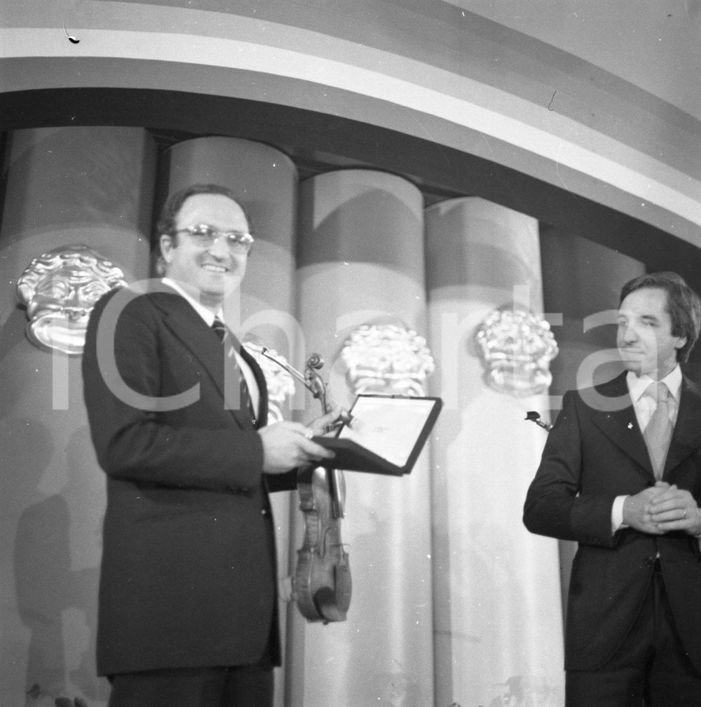 Fotografia d epoca originale 1975 CAMPIONE D ITALIA Maschera d Argento Salvatore ACCARDO NEGATIVO ORIGINALE 1 1