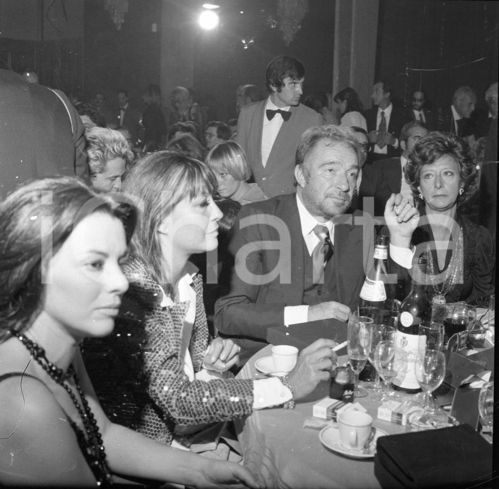 Fotografia d epoca originale 1975 CAMPIONE D ITALIA Maschera d Argento Ugo TOGNAZZI NEGATIVO ORIGINALE 4 1