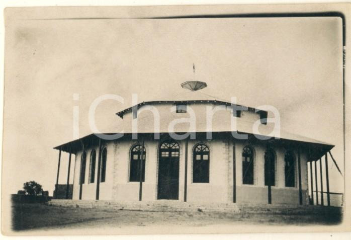 Fotografia d epoca originale 1940 ca AOI MACALLE  ETIOPIA Architettura  Chiesa copta  Foto 10x7 cm 1
