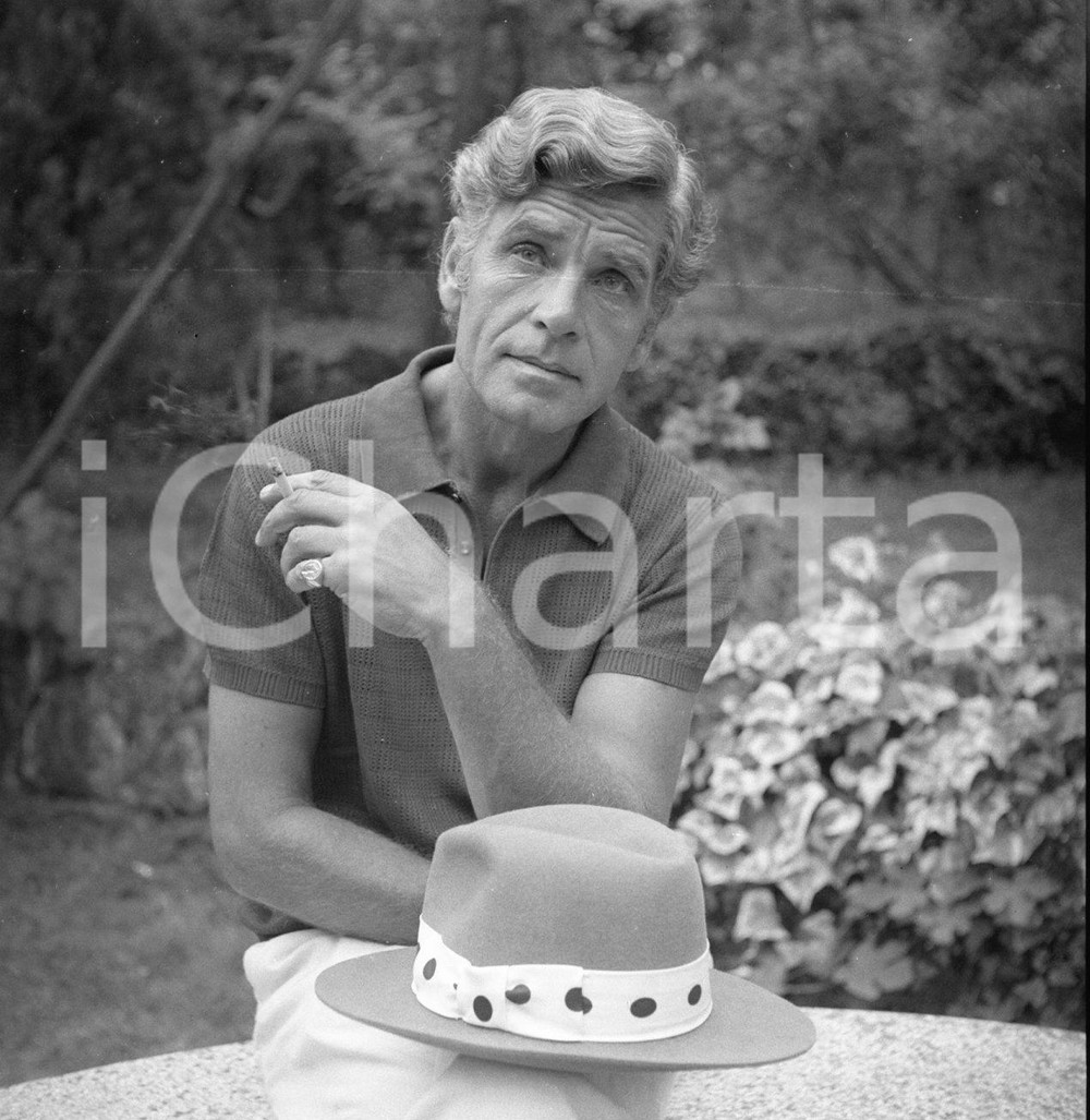 Fotografia d epoca originale 1970ca ROMA Anthony STEEL Ritratto dell attore NEGATIVO ORIGINALE 1 1