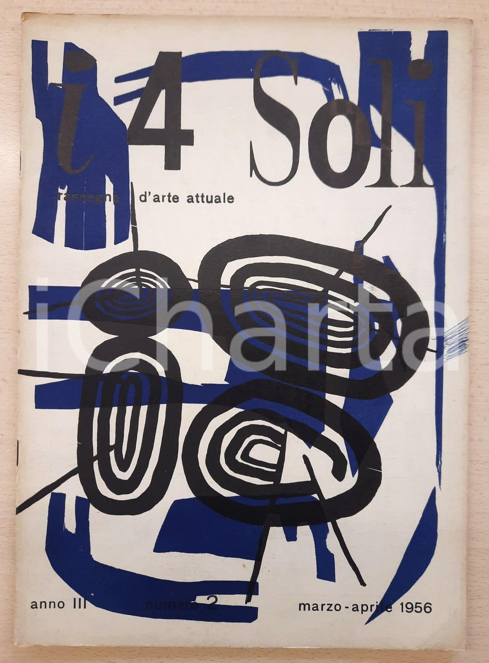 Giornale, rivista storica 1956 I 4 SOLI Rassegna d arte attuale Anno III n.2 Gino Rossi di Silvio Branzi 1