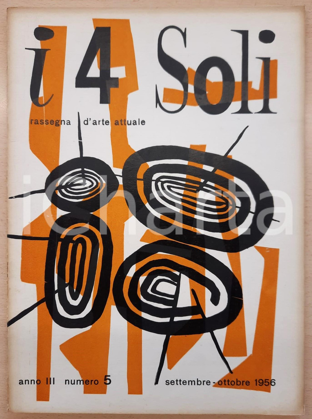 Giornale, rivista storica 1956 I 4 SOLI Rassegna d arte attuale Anno III n.5 MONDRIAN di G. CARANDENTE 1