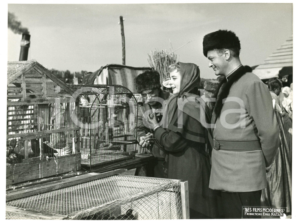 Fotografia d epoca originale 1956 CINEMA Michel Strogoff Curd JURGENS Genevieve PAGE Carmine GALLONE Foto 1