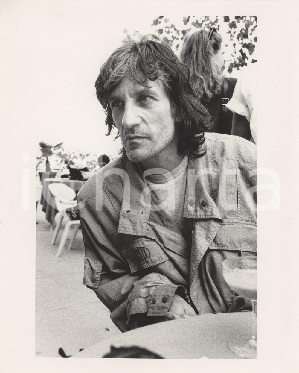 Fotografia d epoca originale 1988 VENEZIA Andrew BIRKIN alla Mostra del Cinema  Foto 20x25 cm 1