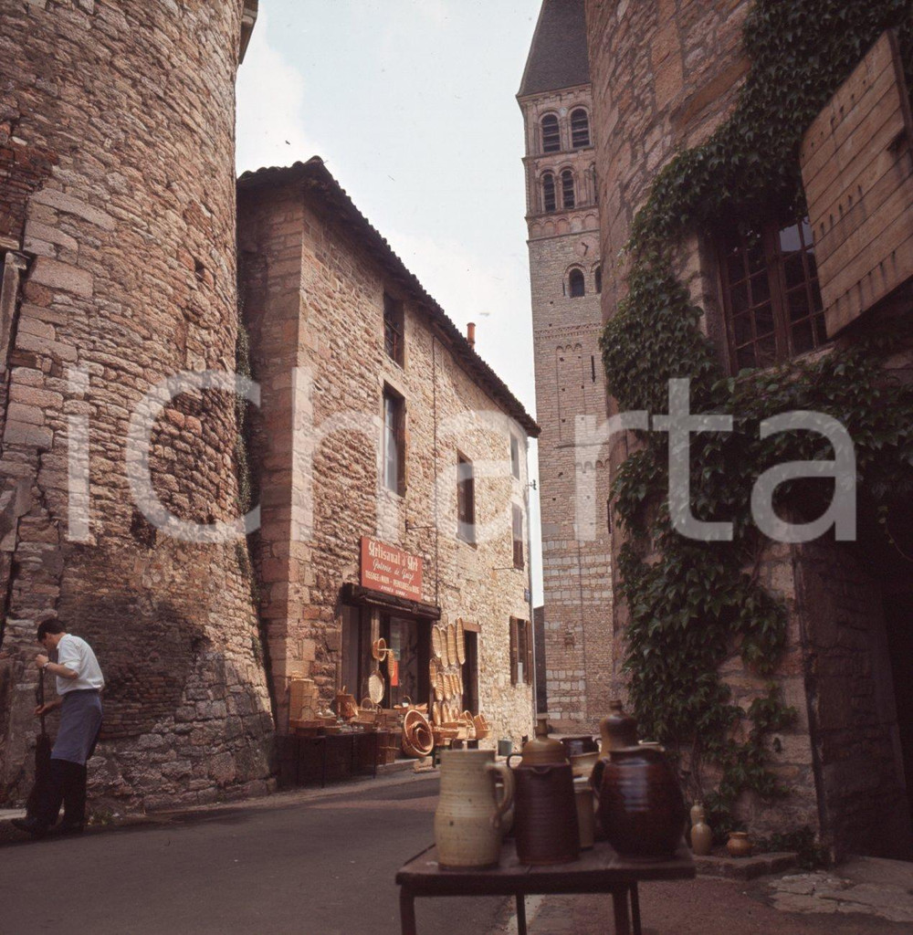 Fotografia d epoca originale 1970ca TOURNUS F Artisanat d Art DIAPOSITIVA ORIGINALE 2 1