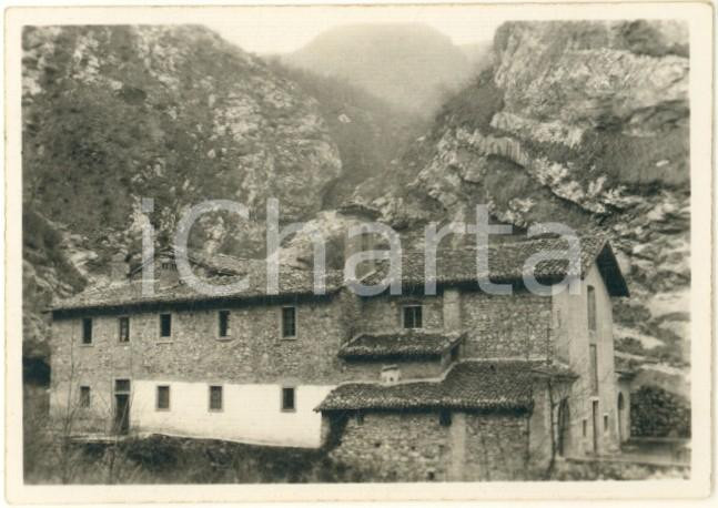 Fotografia d epoca originale 1931 CANZO CO Eremo di San Miro al Monte  Oratorio Foto 8x6 cm 1
