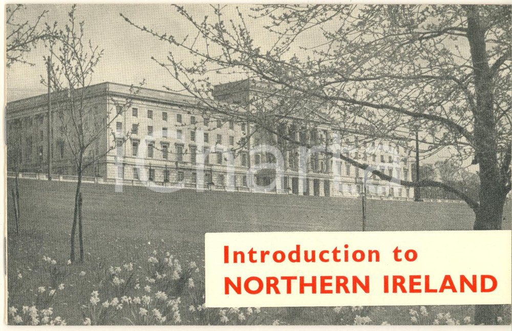 Materiale pubblicitario d’epoca 1959 TOURISM Introduction to NORTHERN IRELAND  Vintage brochure 14 p. 1