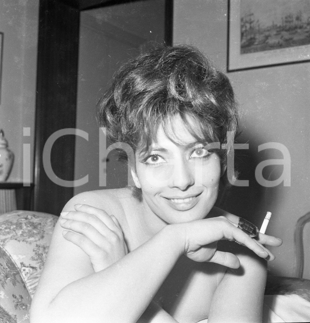Fotografia d epoca originale 1970ca ROMA Giuseppina Josè GRECI photoshoot dell attrice NEGATIVO ORIGINALE 9 1