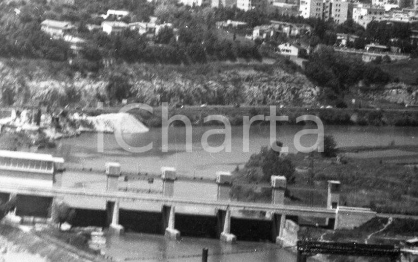 Fotografia d epoca originale 1970ca ROMA Centrale idroelettrica di Castel Giubileo NEGATIVO ORIGINALE 1