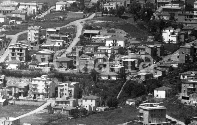 Fotografia d epoca originale 1970ca ROMA Foto aerea dei sobborghi NEGATIVO ORIGINALE 8 1