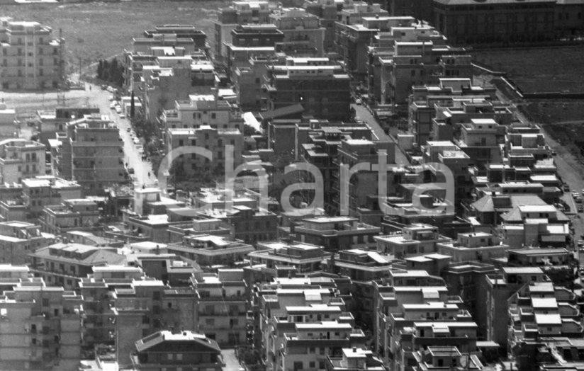 Fotografia d epoca originale 1970ca ROMA Scatto aereo di nuovi quartieri NEGATIVO ORIGINALE 10 1