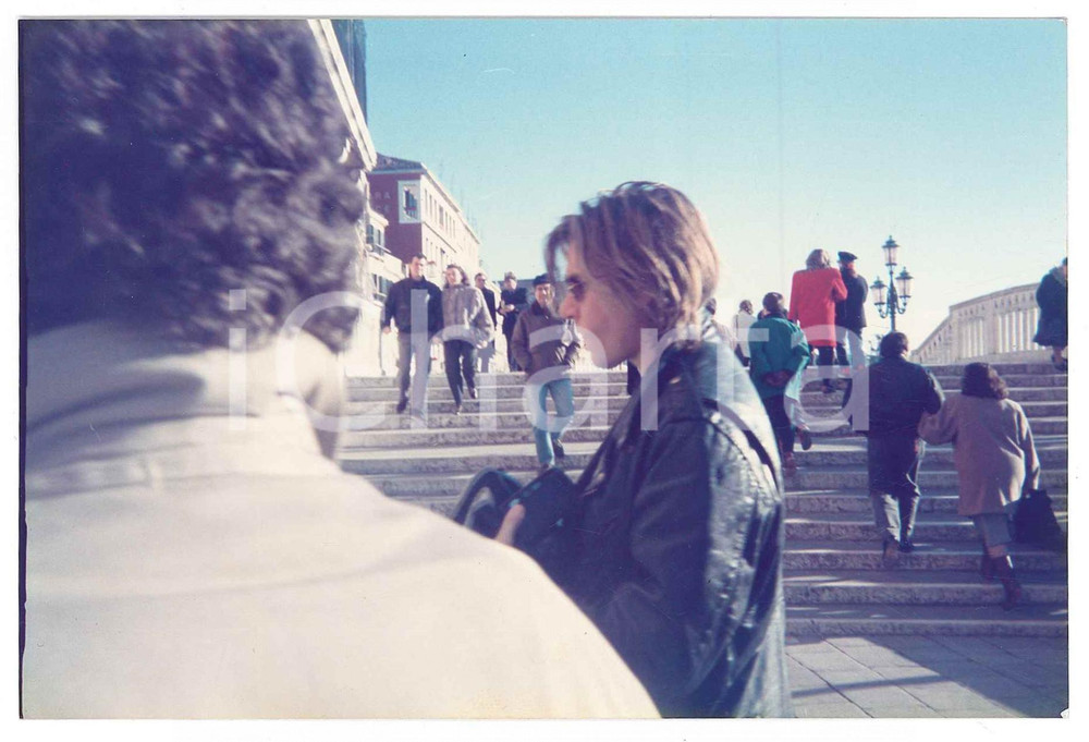 Fotografia d epoca originale 2000 ca VENEZIA Andy TAYLOR dei DURAN DURAN Foto 14x10 cm 1