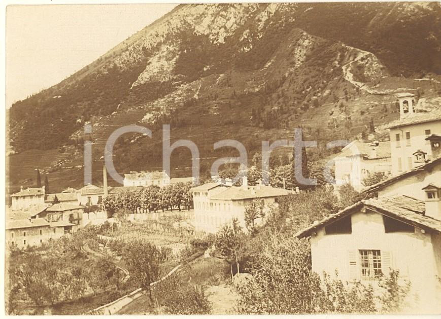 Fotografia d epoca originale 1920 ca CESANA BRIANZA LC Veduta panoramica  Foto vintage 11x8 cm 1