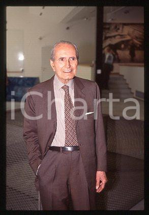 Fotografia d epoca originale Ignazio GARDELLA  ITALIA Ritratto dell architetto 1990ca 35mm vintage slide 11 1