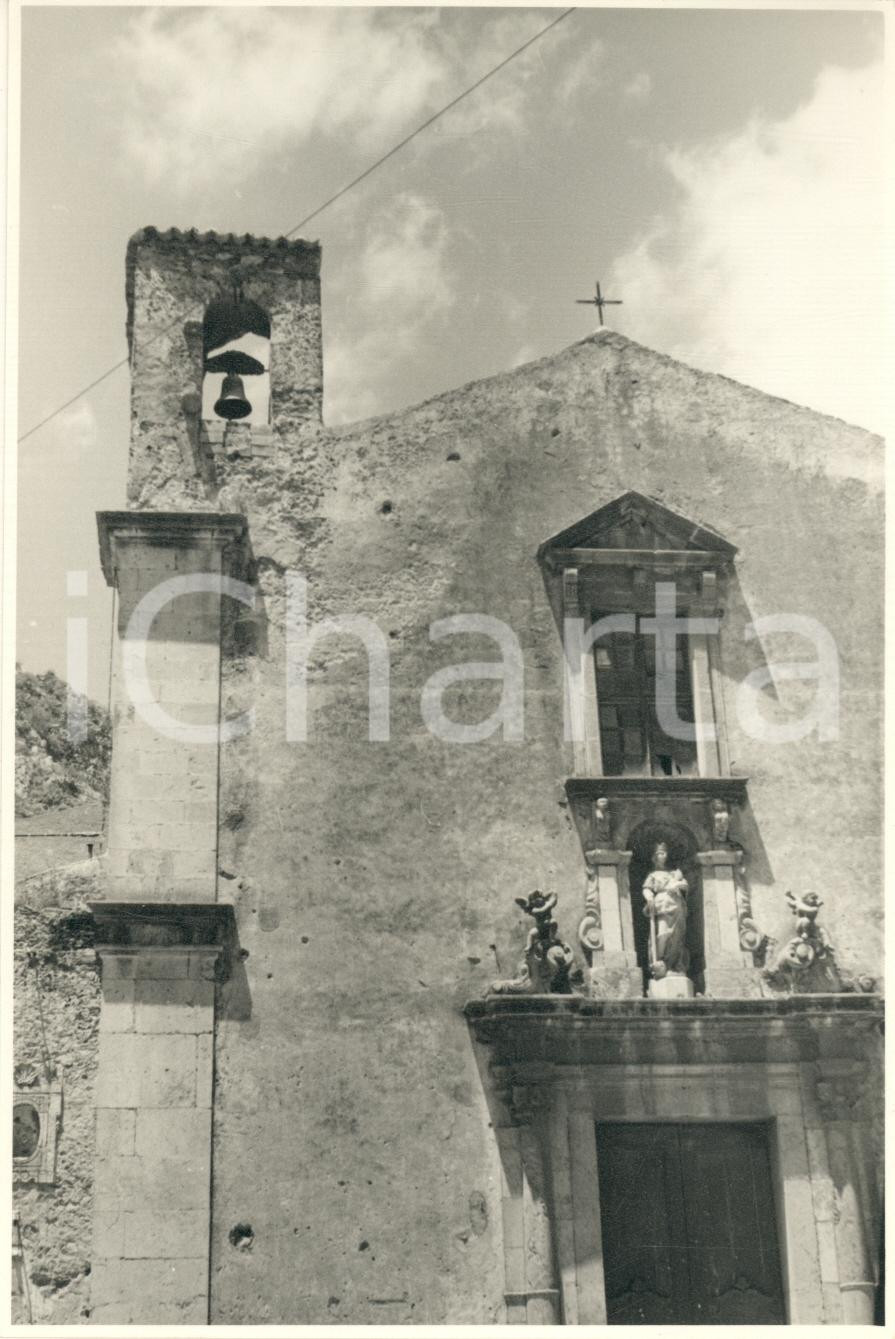 Fotografia d epoca originale 1960 ca TAORMINA Chiesa S. Caterina d Alessandria Foto artistica 12x17 cm 1