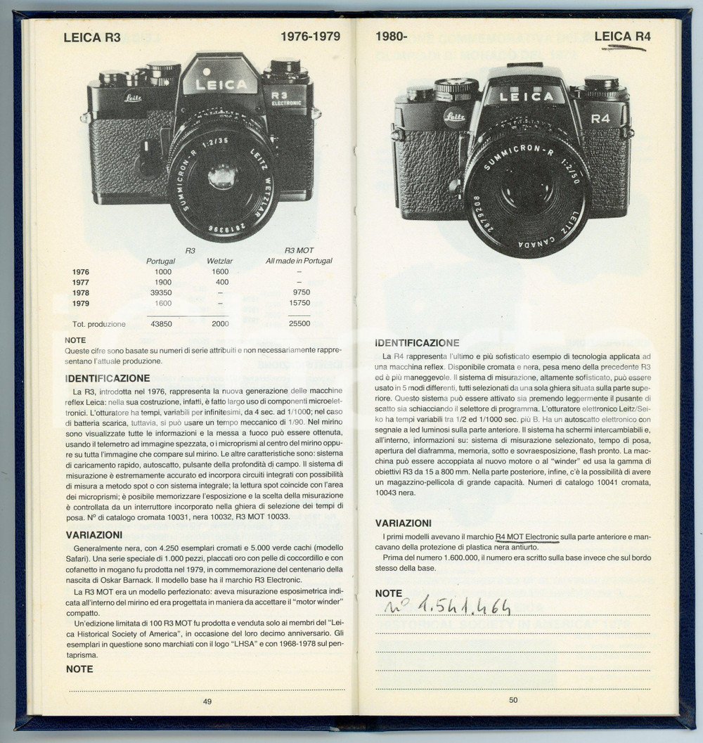 Libro, pubblicazione d epoca 1984 Dennis H. LANEY  LEICA POCKET BOOK Seconda edizione NEW FOTO BOOKS 1