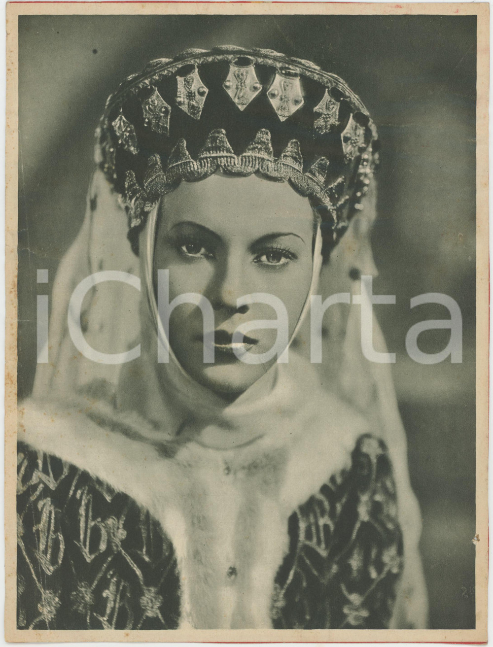 Fotografia d epoca originale 1941 CINEMA Film Marco Visconti  Mariella LOTTI Bice del Balzo Foto 18x24 1
