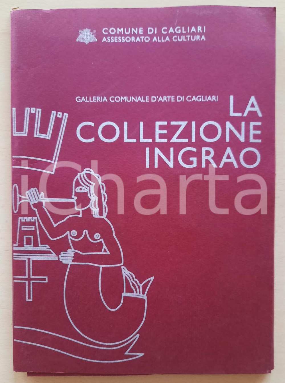 Libro, pubblicazione d epoca 2001 CAGLIARI Galleria Comunale d Arte  Collezione Ingrao Cartella stampa 1