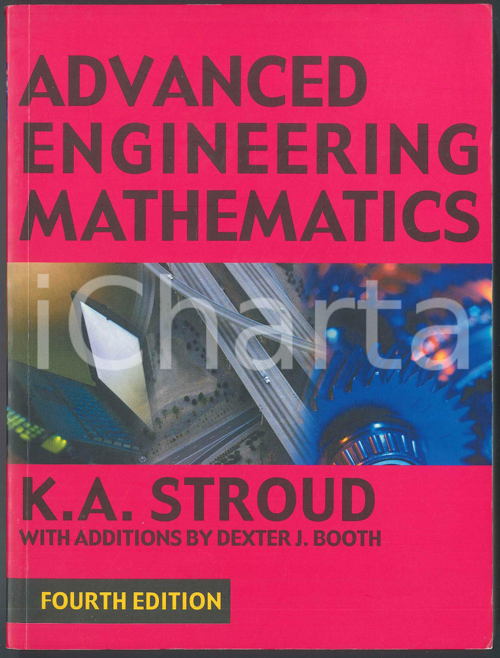 Libro, pubblicazione d epoca 2003 K.A. STROUD Advanced Engineering Mathematics  Dexter BOOTH 4th edition 1
