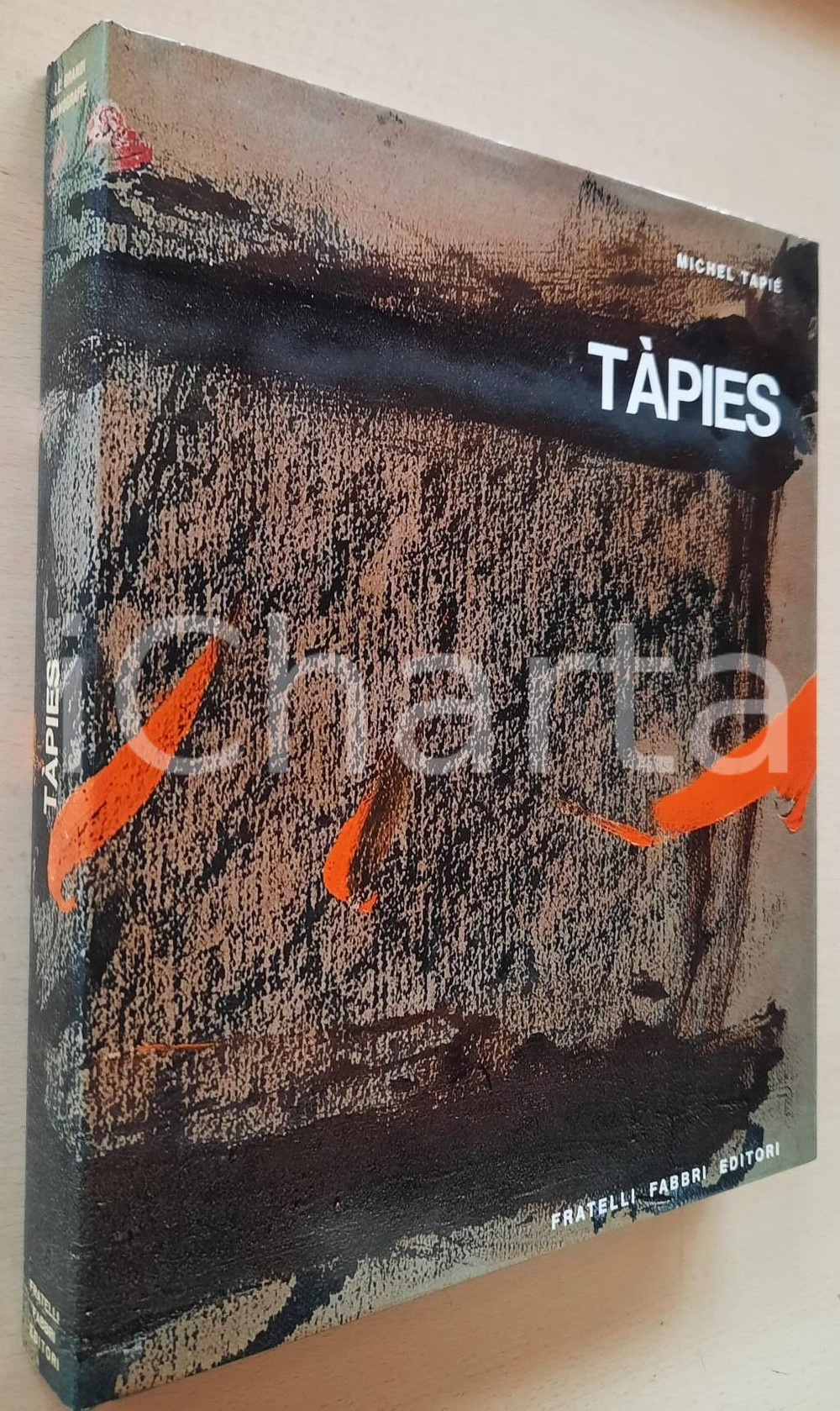 Libro, pubblicazione d epoca 1969 Michel Tapié  TAPIES  Le grandi Monografie Fratelli Fabbri Editori 1