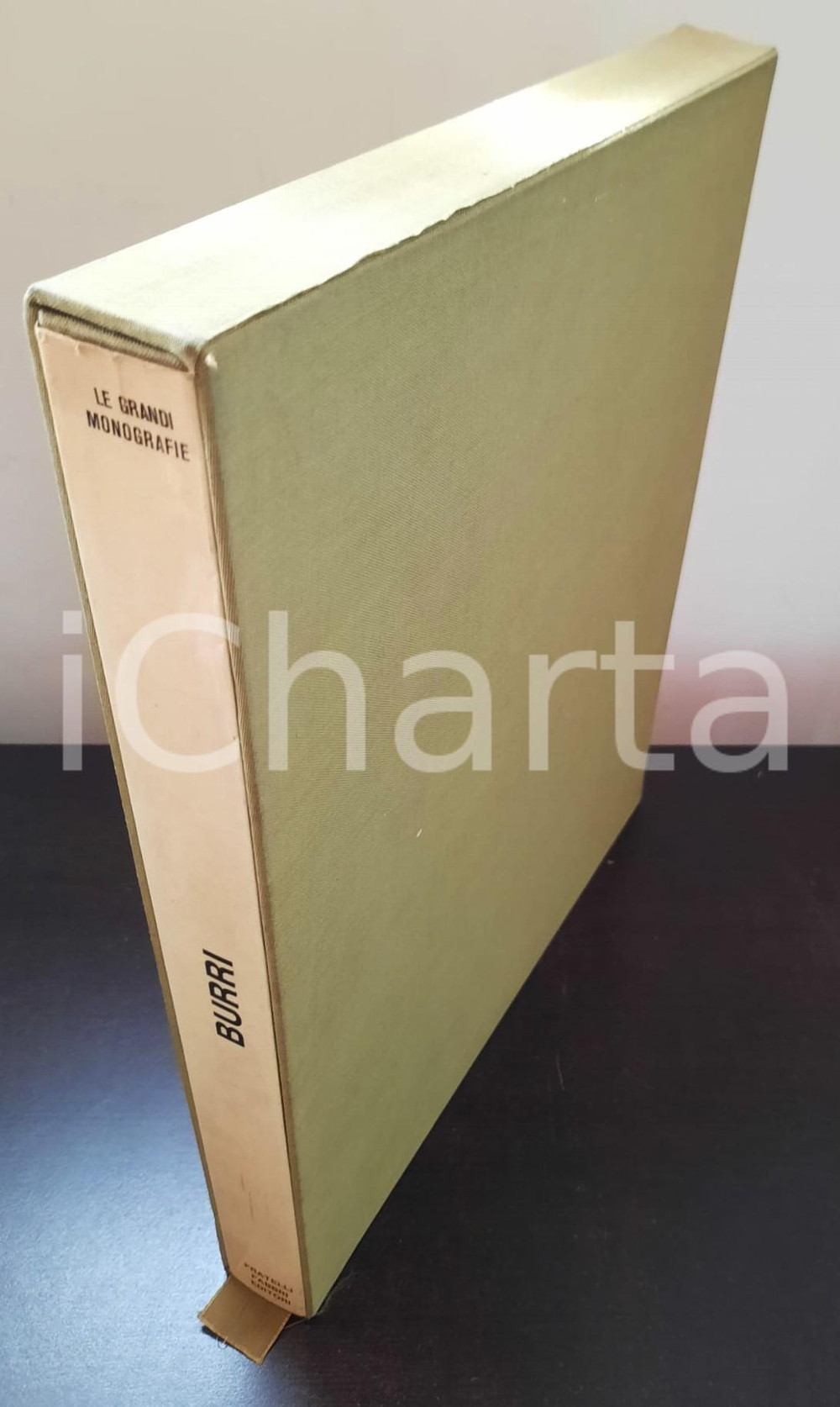 Libro, pubblicazione d epoca 1971 M. Calvesi  ALBERTO BURRI  Le grandi Monografie Fratelli Fabbri Editori 1