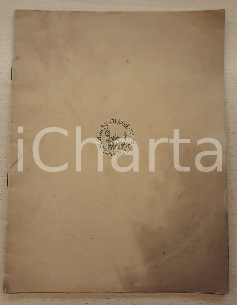 Libro, pubblicazione d epoca 1949 MILANO Ferdinando REGGIORI  Apre il Museo di Sant Ambrogio ILLUSTRATO RARO 1