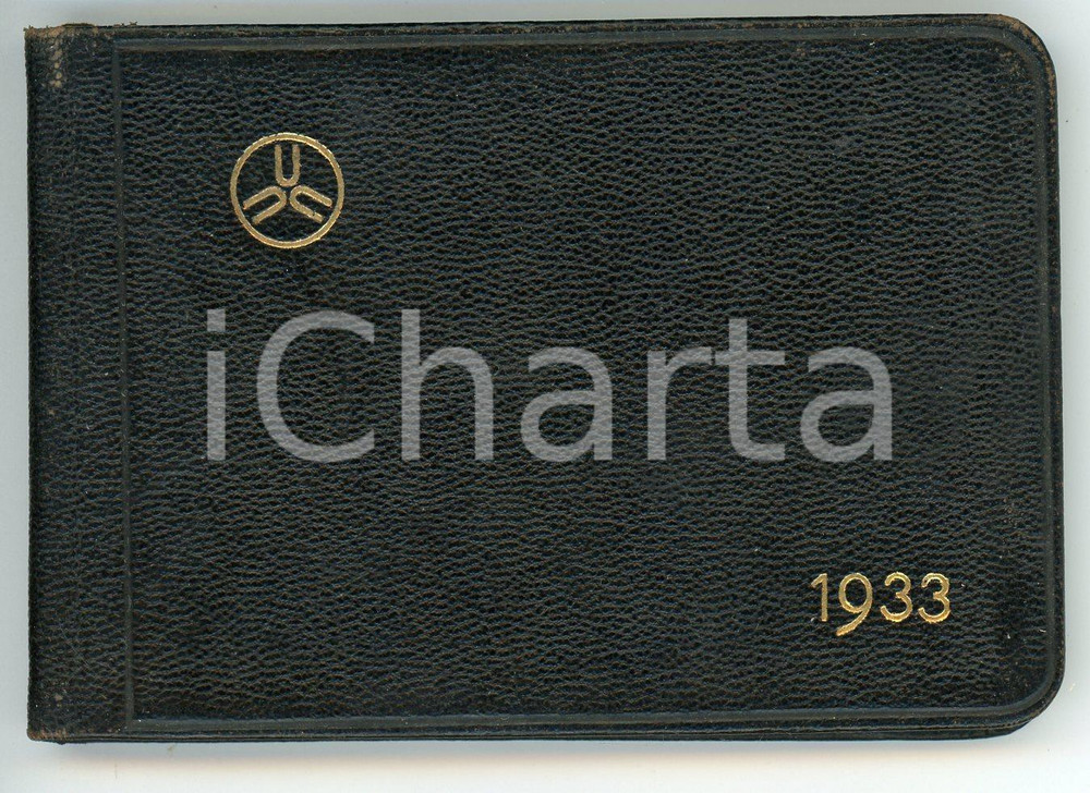Libro, pubblicazione d epoca 1933 DUSSELDORF Stahlunionexport GmbH PATINA STAHL Woken kalender 1