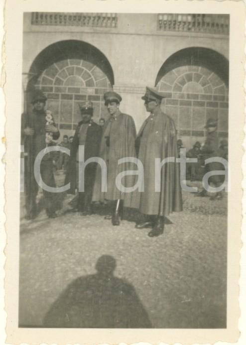 Fotografia d epoca originale 1934 IVREA Caserma Freguglia  ALPINI Battaglione IVREA  Ufficiali Foto 6x9 cm 1