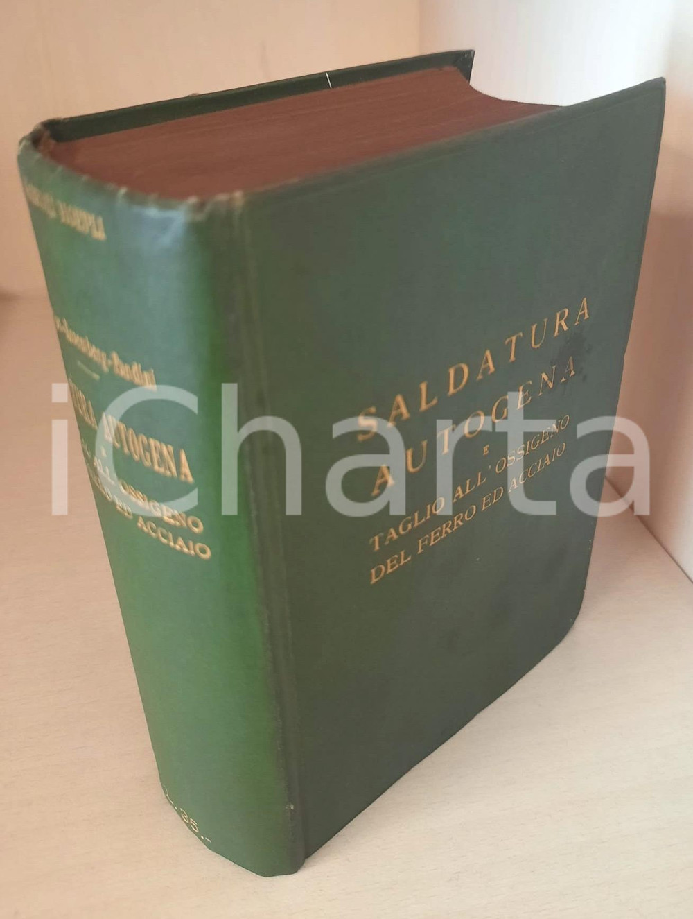 Libro, pubblicazione d epoca 1921 MANUALI HOEPLI  GRANJON e ROSENBERG Saldatura autogena 1070 pp. 1