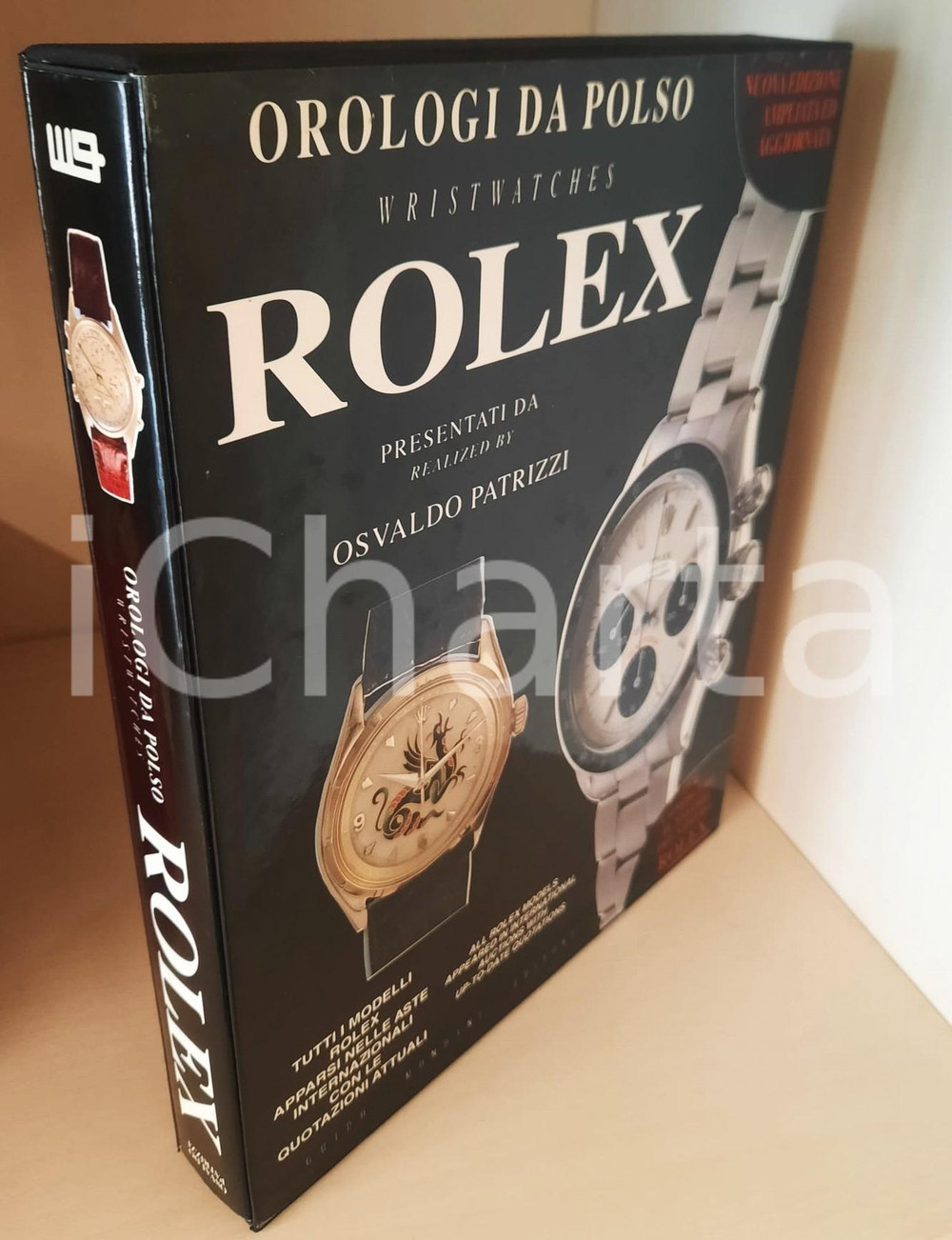 Libro, pubblicazione d epoca 1995 Osvaldo PATRIZZI Orologi da polso  Wristwatches ROLEX Ed. MONDANI 1