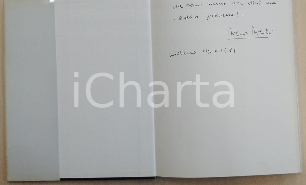 Libro, pubblicazione d epoca 1987 ACCADEMIA VIRGILIANA Pietro PIETRI Autografo su Scienza e umanesimo 1