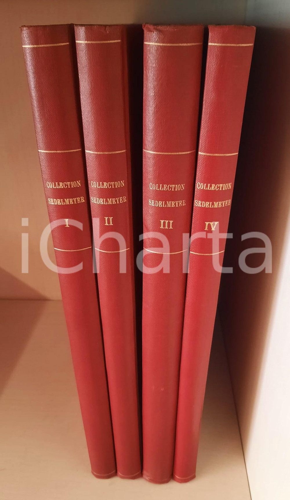 Libro, pubblicazione d epoca 1907 PARIS Catalogue tableaux collection Ch. SEDELMEYER Opera completa 1