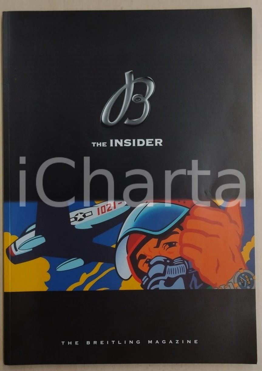 Giornale, rivista storica 2012 BREITLING MAGAZINE The insider  Fall/Winter 2012  Rivista 1