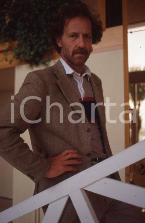 Fotografia d epoca originale 1980 ca  CINEMA Werner HERZOG German director Portrait 35 mm VINTAGE SLIDE 1 1