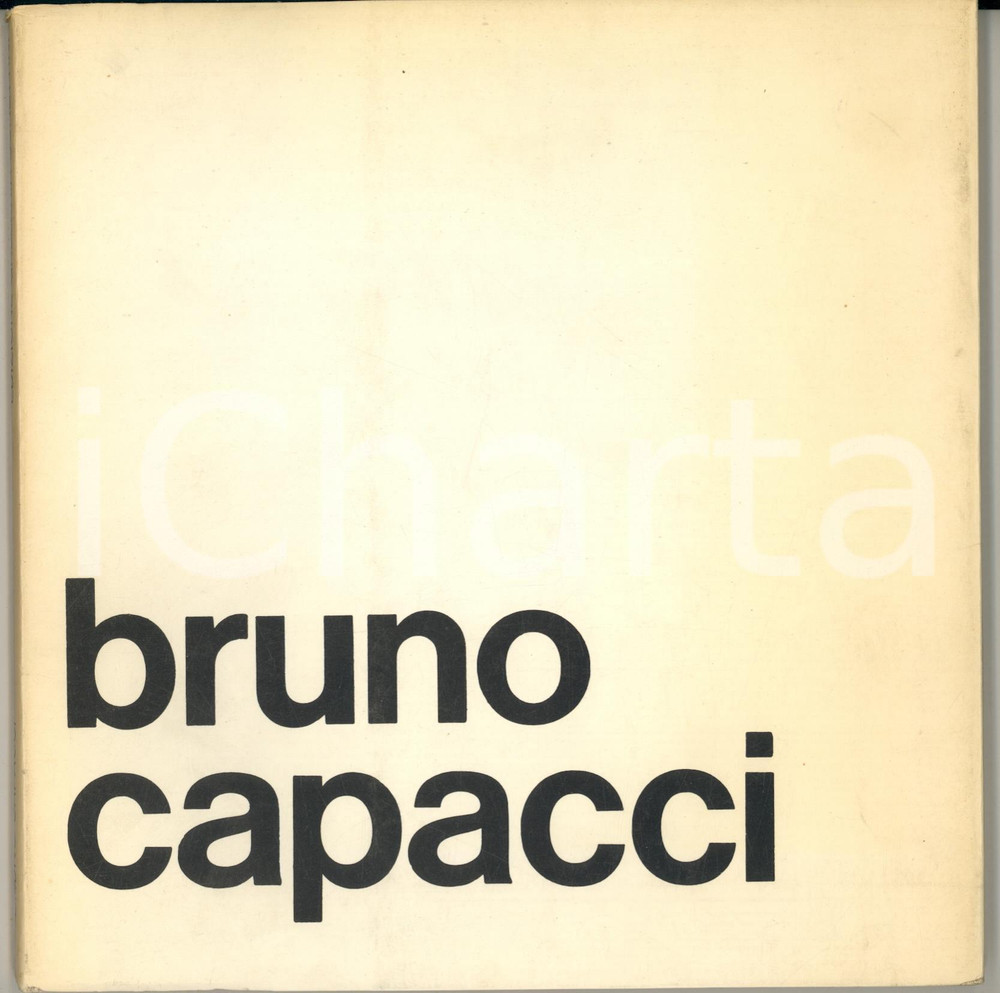 Libro, pubblicazione d epoca 1974 MILANO Galleria SCHETTINI Bruno Capacci, pitture dal 1925 al 1974 Catalogo 1