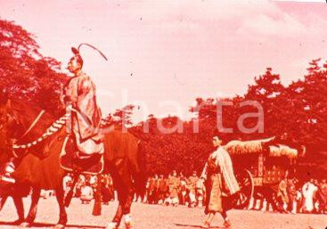 Fotografia d epoca originale 1970ca KYOTO JP The Jidai Festival 35 mm VINTAGE SLIDE 1