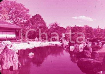 Fotografia d epoca originale 1970ca KYOTO JP Seiryuen garden, Nijo Castle 35 mm VINTAGE SLIDE 1