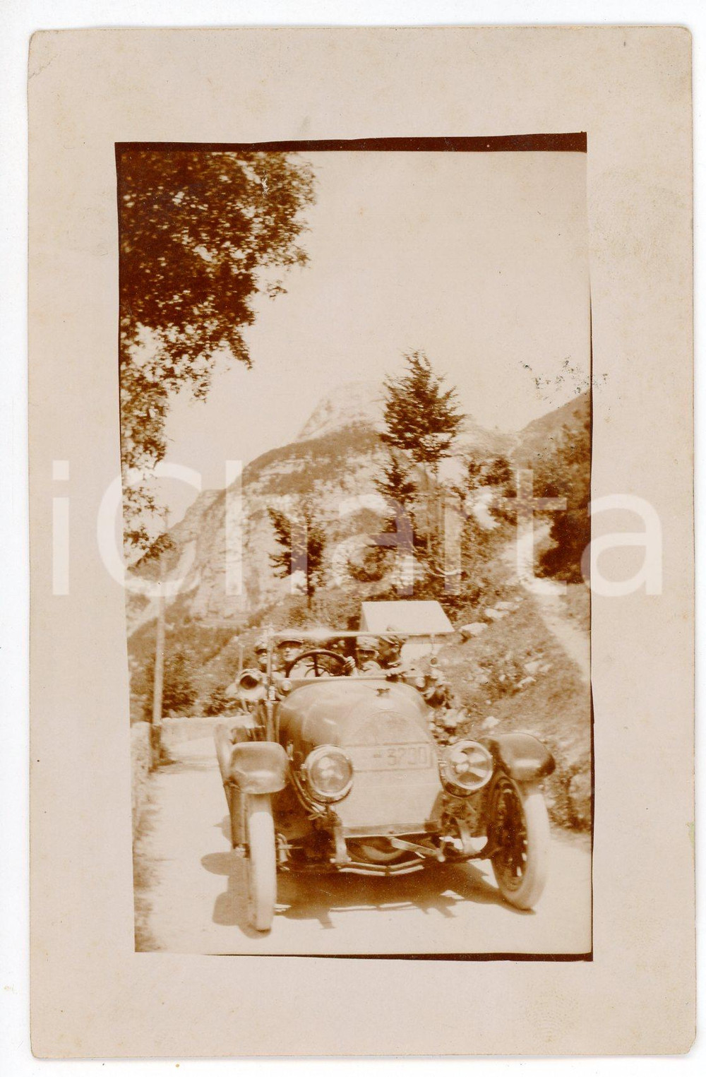 Fotografia d epoca originale 1920 ca REGIO ESERCITO Soldati a bordo di una FIAT TORPEDO 510 S Foto 9x14 cm 1 1