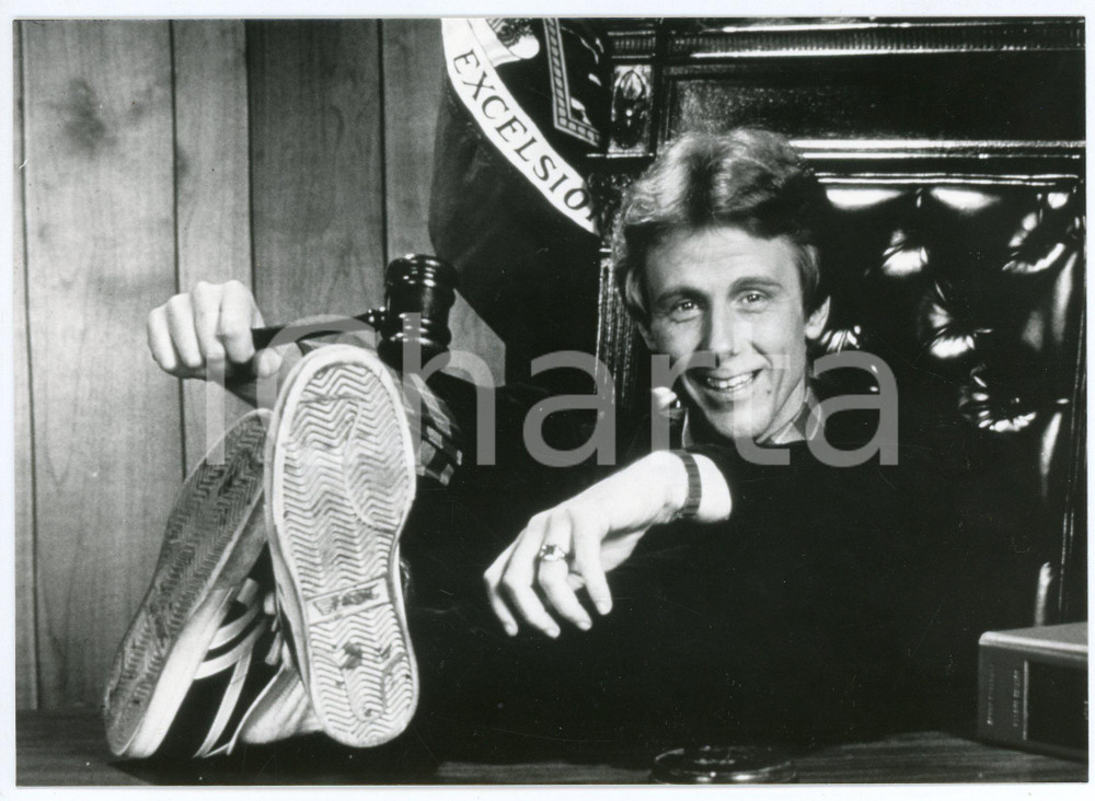 Fotografia d epoca originale 1984 NIGHT COURT  GIUDICE DI NOTTE Harry ANDERSON Photo 17x12 cm 1