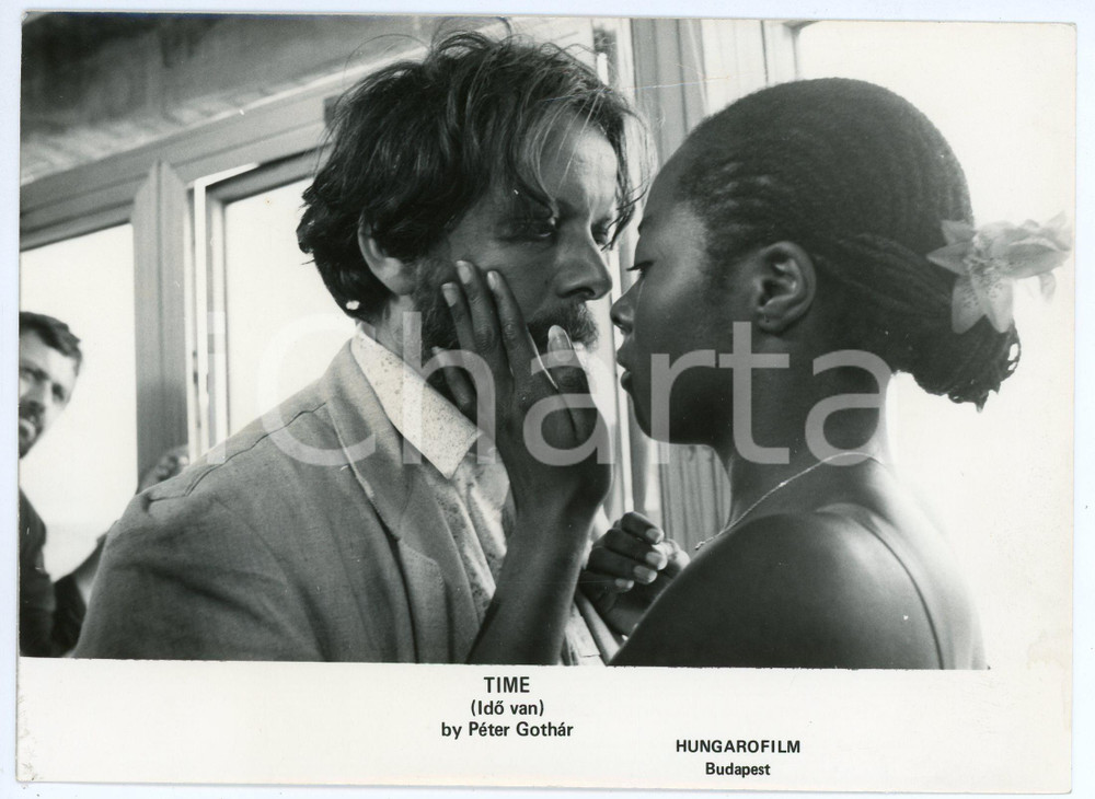 Fotografia d epoca originale 1986 IDO VAN  TIME Márk ZALA Movie by Péter GOTHAR Photo 18x13 cm 1