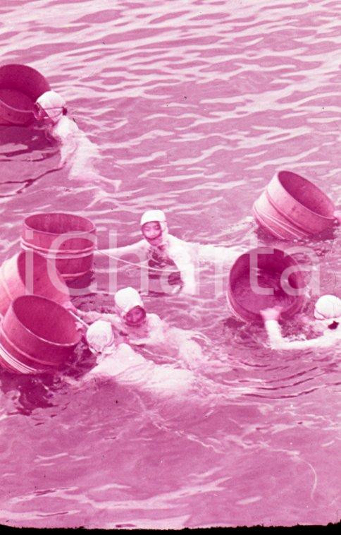 Fotografia d epoca originale 1970ca ISE SHIMA National Park The pearl diverToda 35 mm VINTAGE SLIDE 1