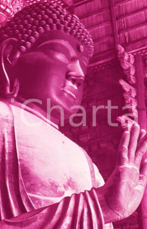 Fotografia d epoca originale 1970ca NARA JP The Daibutsu at Todaiji Temple 35mm VINTAGE SLIDE 2 1