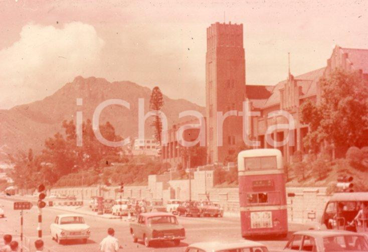 Fotografia d epoca originale 1970ca HONG KONG Image of Kowloon tong 35 mm VINTAGE SLIDE 1