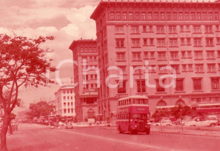 Fotografia d epoca originale 1970ca HONG KONG Peninsula Hotel Kowloon  35 mm VINTAGE SLIDE 1