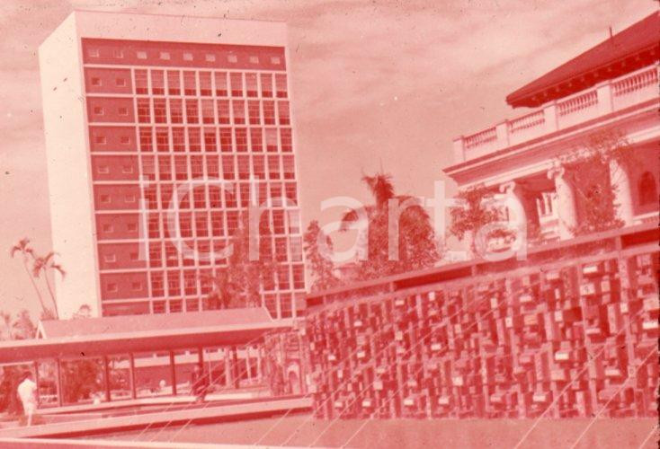 Fotografia d epoca originale 1970ca HONG KONG Image of City Hall 35 mm VINTAGE SLIDE 1