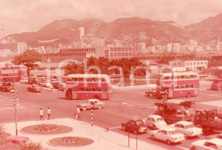 Fotografia d epoca originale 1970ca HONG KONG King s Park at Kowloon 35 mm VINTAGE SLIDE 1
