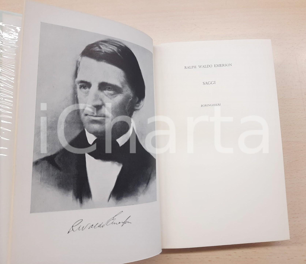 Libro, pubblicazione d epoca 1962 Ralph Waldo EMERSON Saggi Boringhieri 1edizione italiana 1