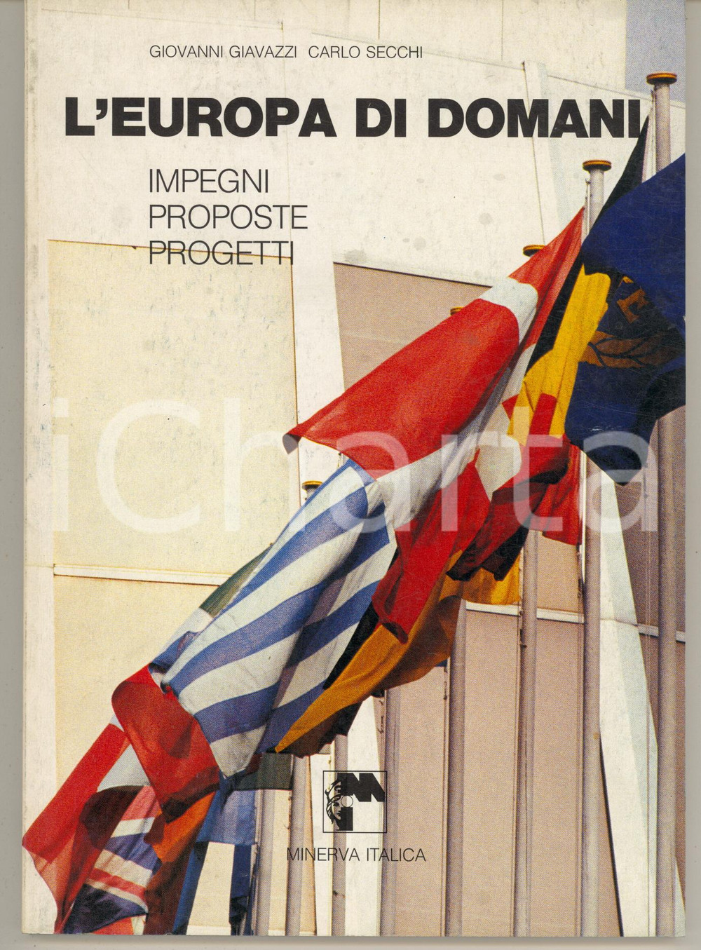 Libro, pubblicazione d epoca 1984 Giovanni GAVAZZI Carlo SECCHI L Europa di domani  Minerva Italica 1